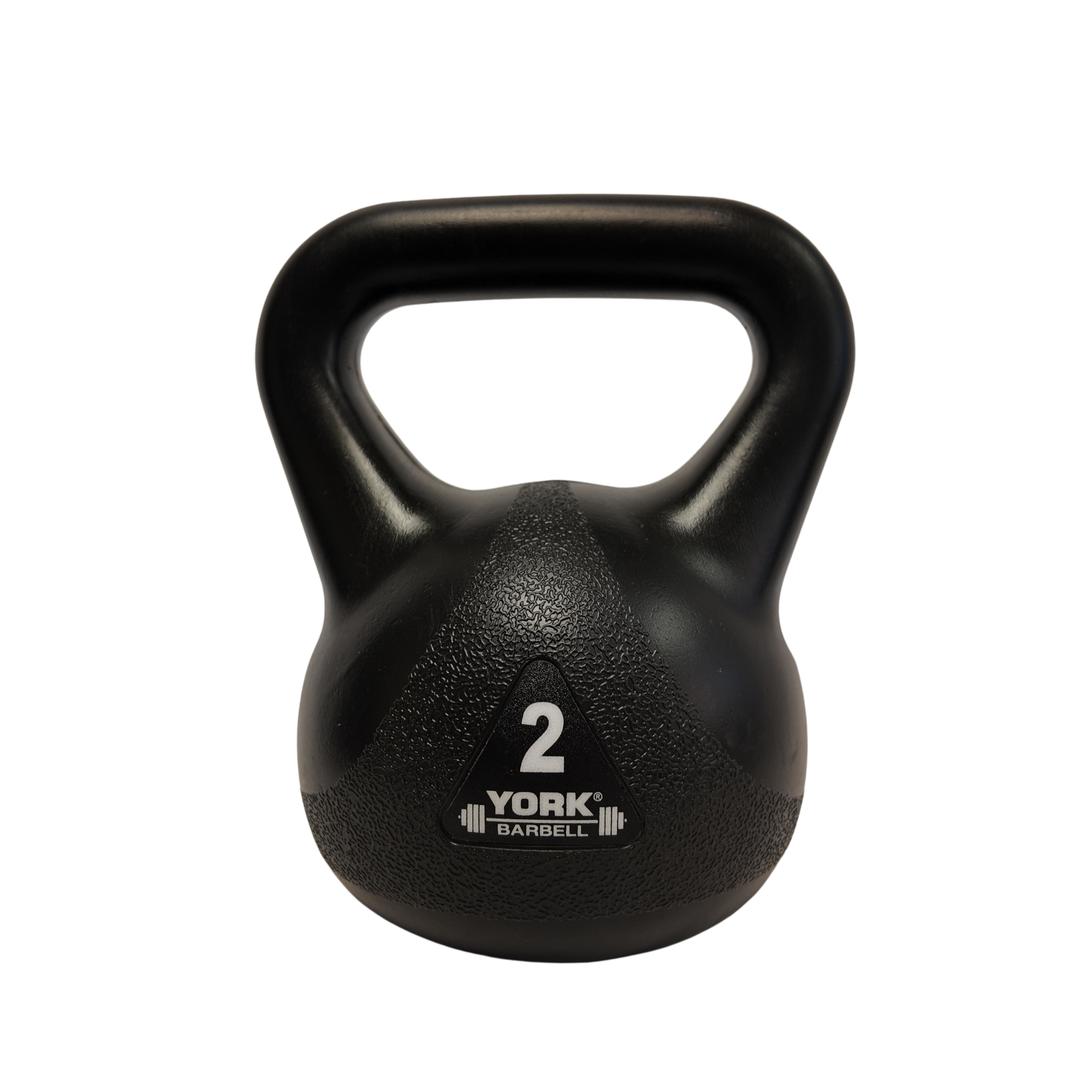 Barbell Vinyl Kettlebells - Black - 2KG-Black - Image 3