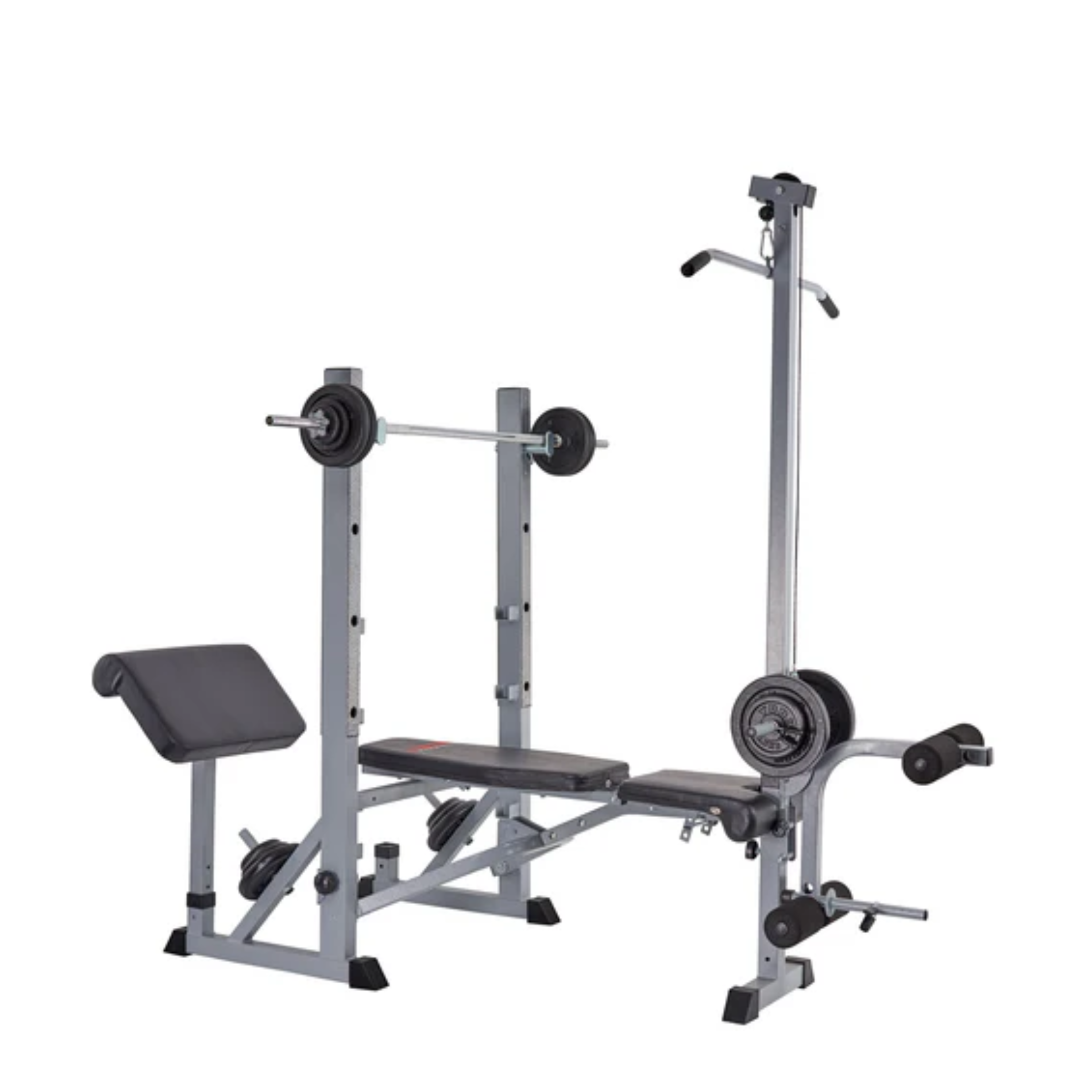 Fitness 540 Heavy Duty Folding Barbell Bench Bundle - Image 5