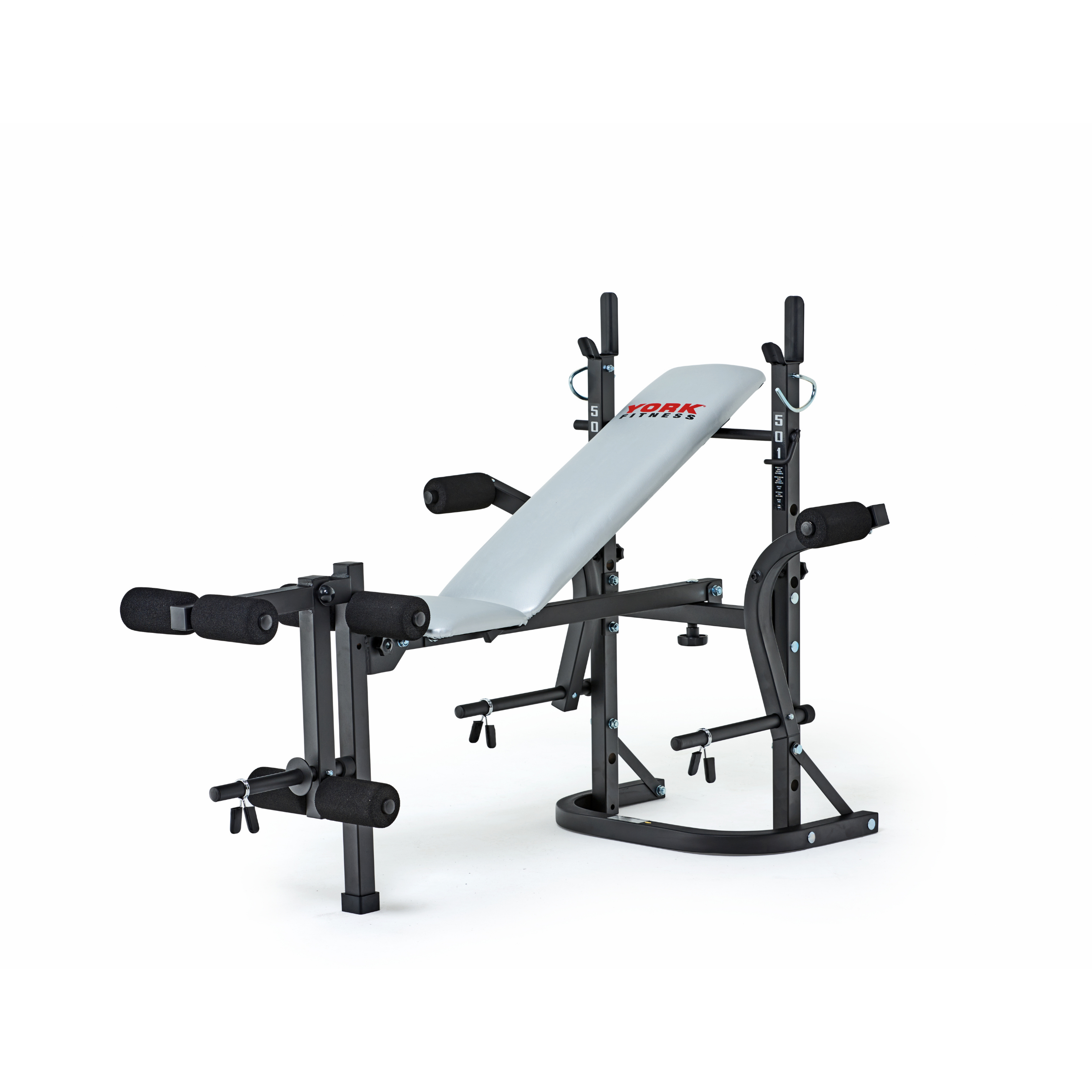 Fitness B501 Folding Barbell Bench Bundle Set - Image 5