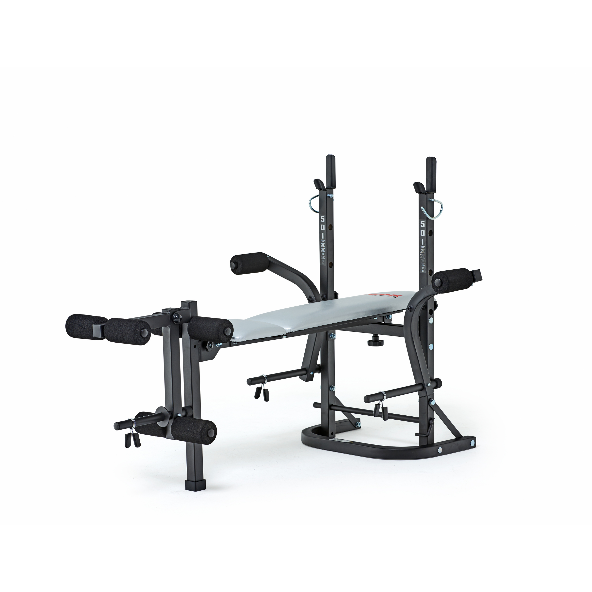 Fitness B501 Folding Barbell Bench Bundle Set - Image 6