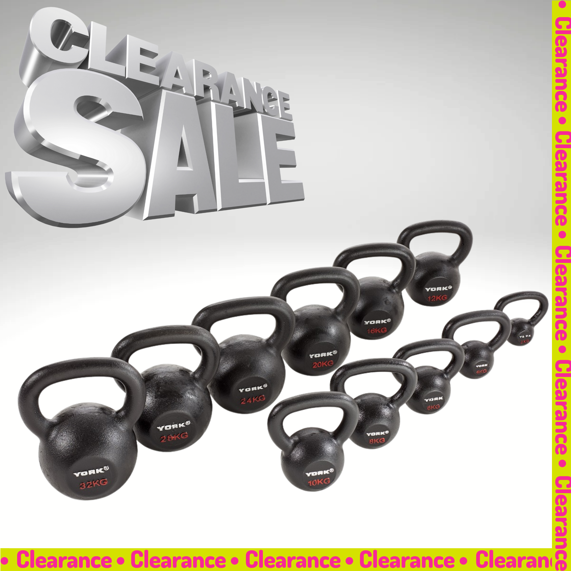 Barbell Hercules Cast Iron Kettlebells - 10 KG
