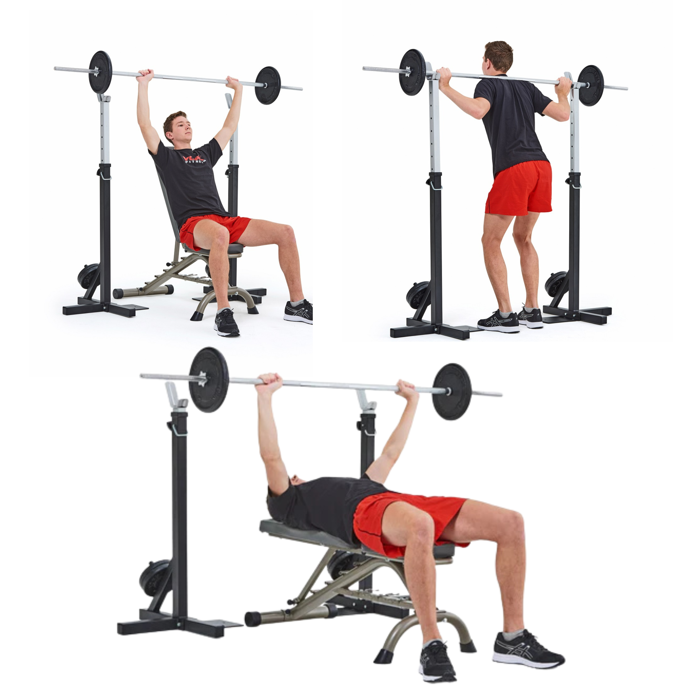 Fitness Home V2 Squat Set - Plain Bar version - Image 3