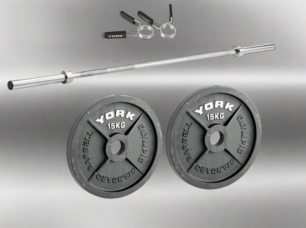 Barbell 50 KG Olympic starter Barbell Set - Image 2
