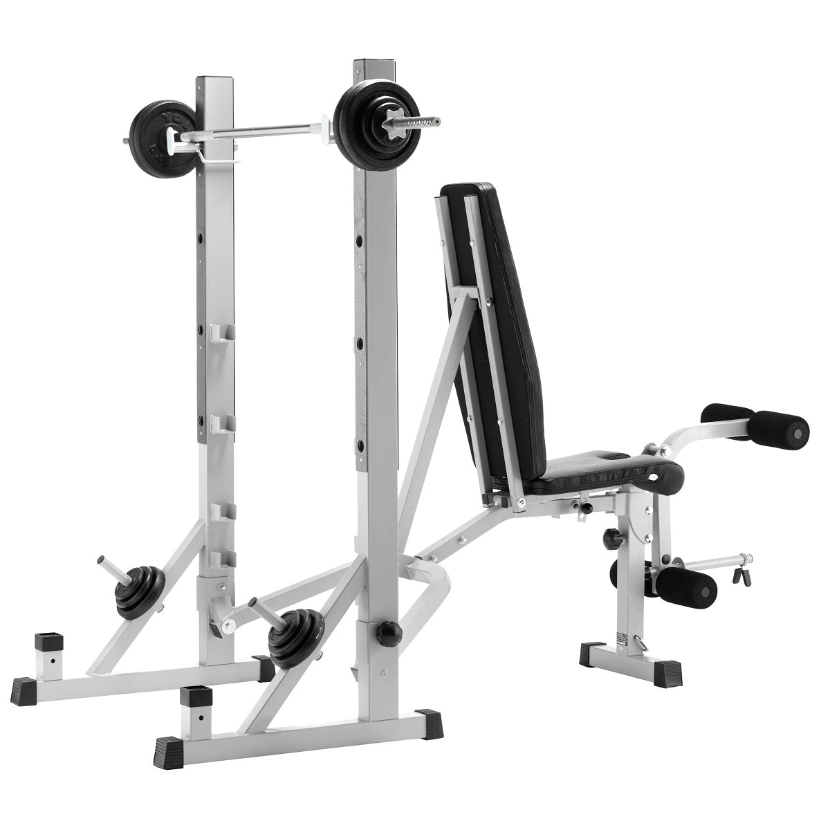 Fitness 540 Heavy Duty Folding Barbell Bench Bundle - Image 6